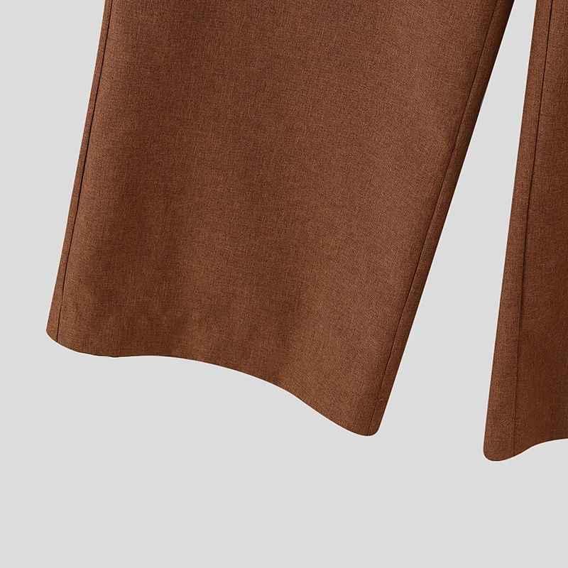 INCERUN Herren-Jumpsuits, einfarbig, ärmellos, lässig, mit Trägern, für Herren, Streetwear, locker, 2026, modische Herren-Overalls, Hosen – Detail 20