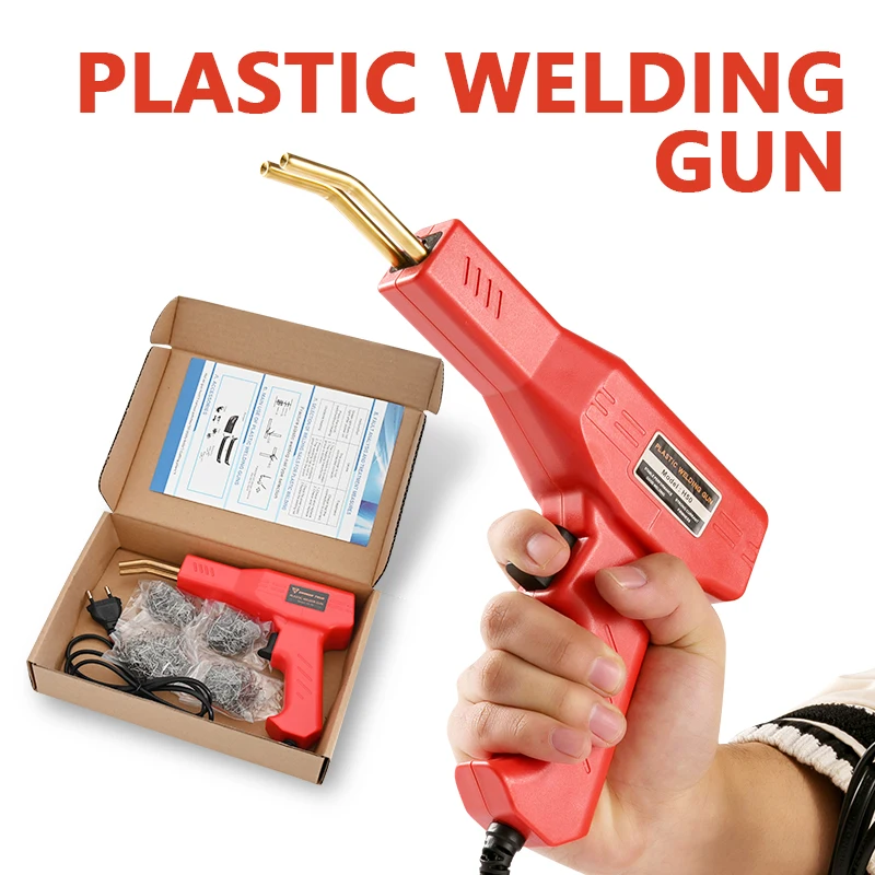 Plastic Welder Welding Machine Car Bumper Soldering Gun 4 Types Staples for Bumper/Kayak/Plastic Product Repairs