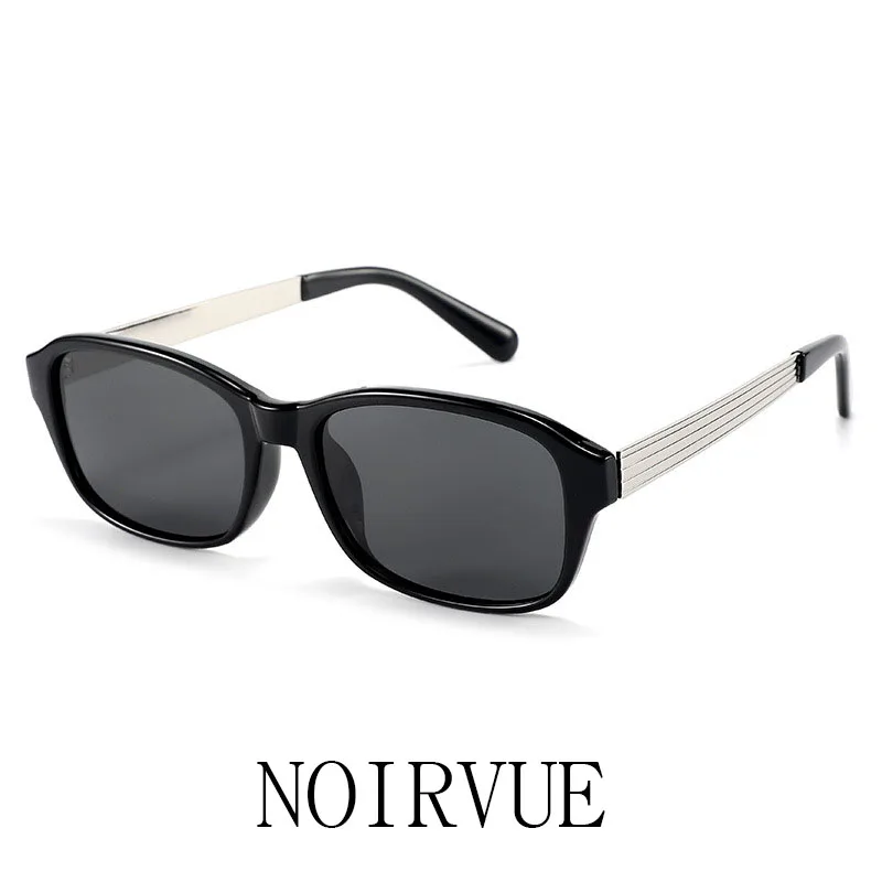 

NOIRVUE Retro Acetate Polarized Sunglasses for Women Face Slimming European American Ins Style UV400