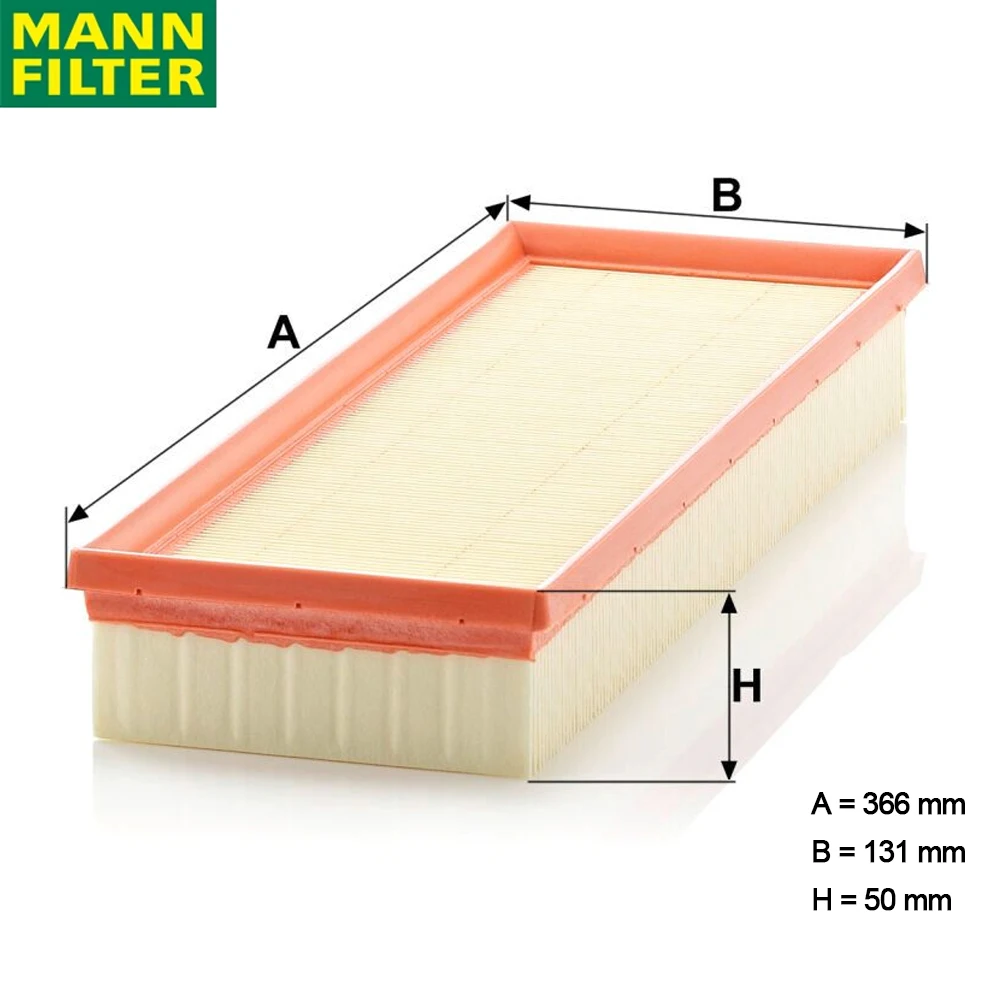 

MANN FILTER C37100 Автомобильный воздушный фильтр для MINI Cooper2 Countryman, оригинальная верхняя влагостойкость, низкая устойчивость потока 13 71 7 561 23