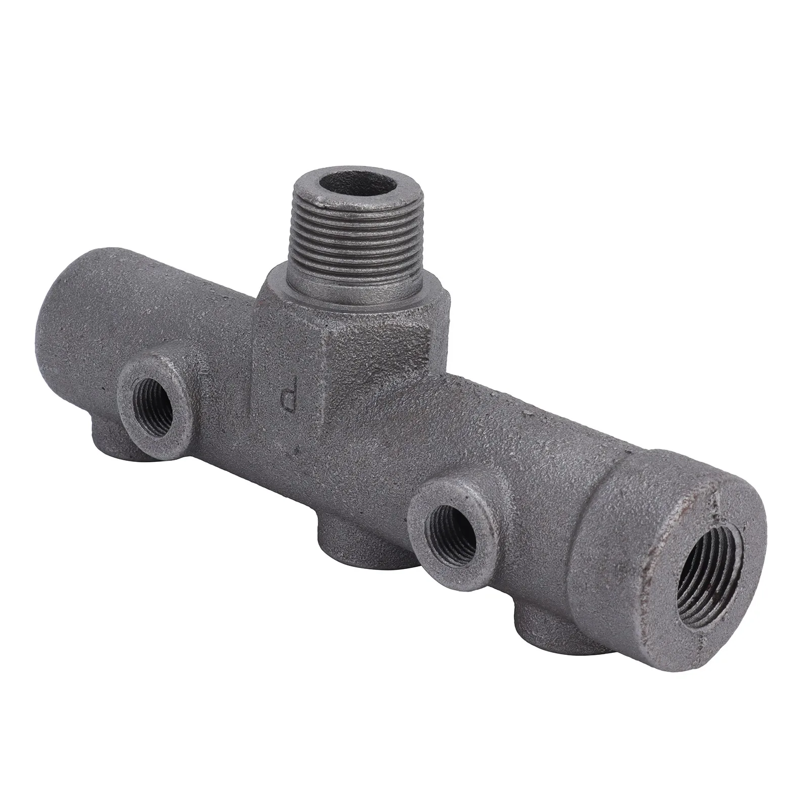 Air Compressor Pressure Regulator Valve Fit Parts G3/4 Male Thread 7‑Way Outlet Assembly