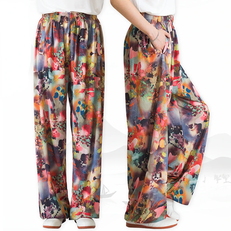 

Martial Arts Tai Chi Yoga Pants Acrobatics Pants Kung Fu Cropped Pants Running Pants