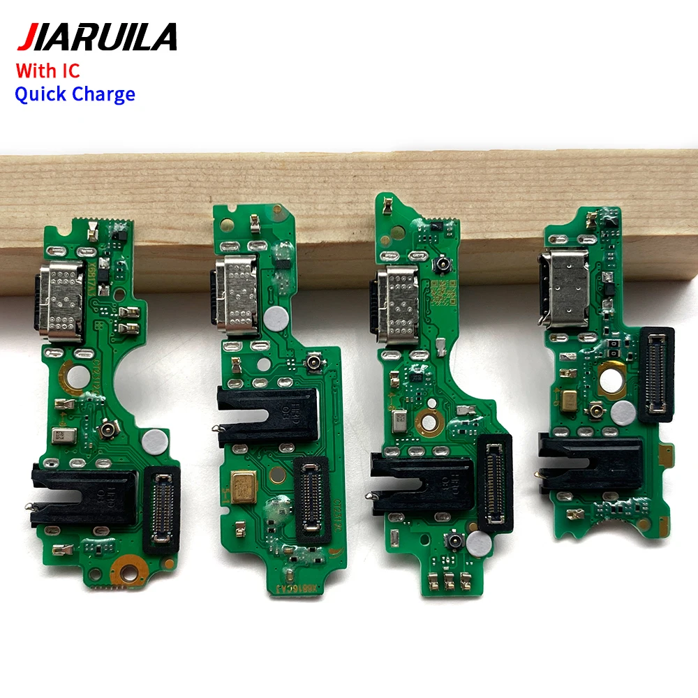 50Pcs，USB Charging Port Connector Board Flex Cable With Microphone For Infinix  Hot 7 9 12 20S 30 30i Zero X Neo Pro X6811 X6810