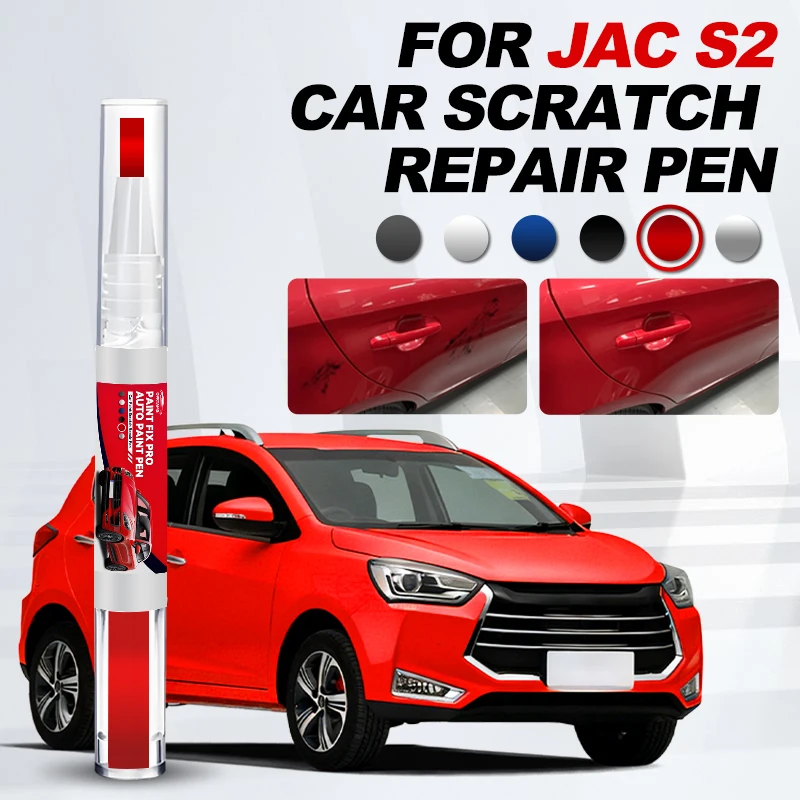 

Автомобильные аксессуары для ремонта кузова JAC S2 2015-2020: Карандаш для подкраски, средство для удаления царапин, DIY-аксессуары для авто, черный, белый, оранжевый