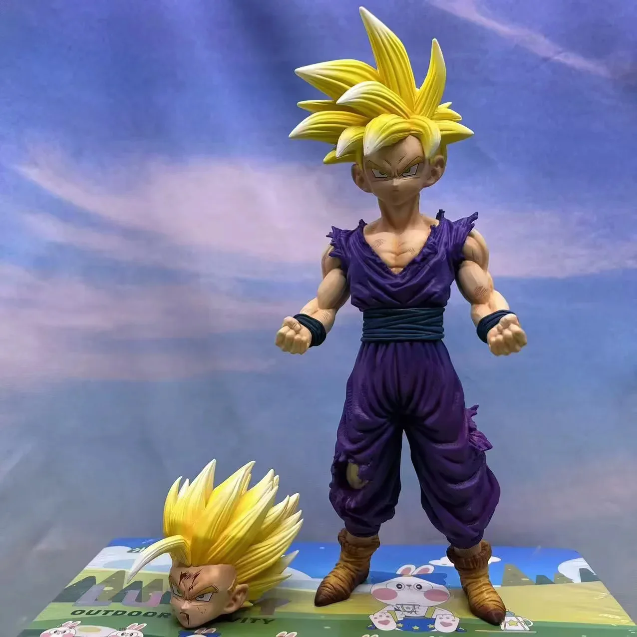 24CM Anime Dragon Ball Z Super Saiyan Son Gohan Damagné Ver. GK – figurine d'action en PVC DBZ, Collection de statues, modèles de jouets, poupée, cadeaux
