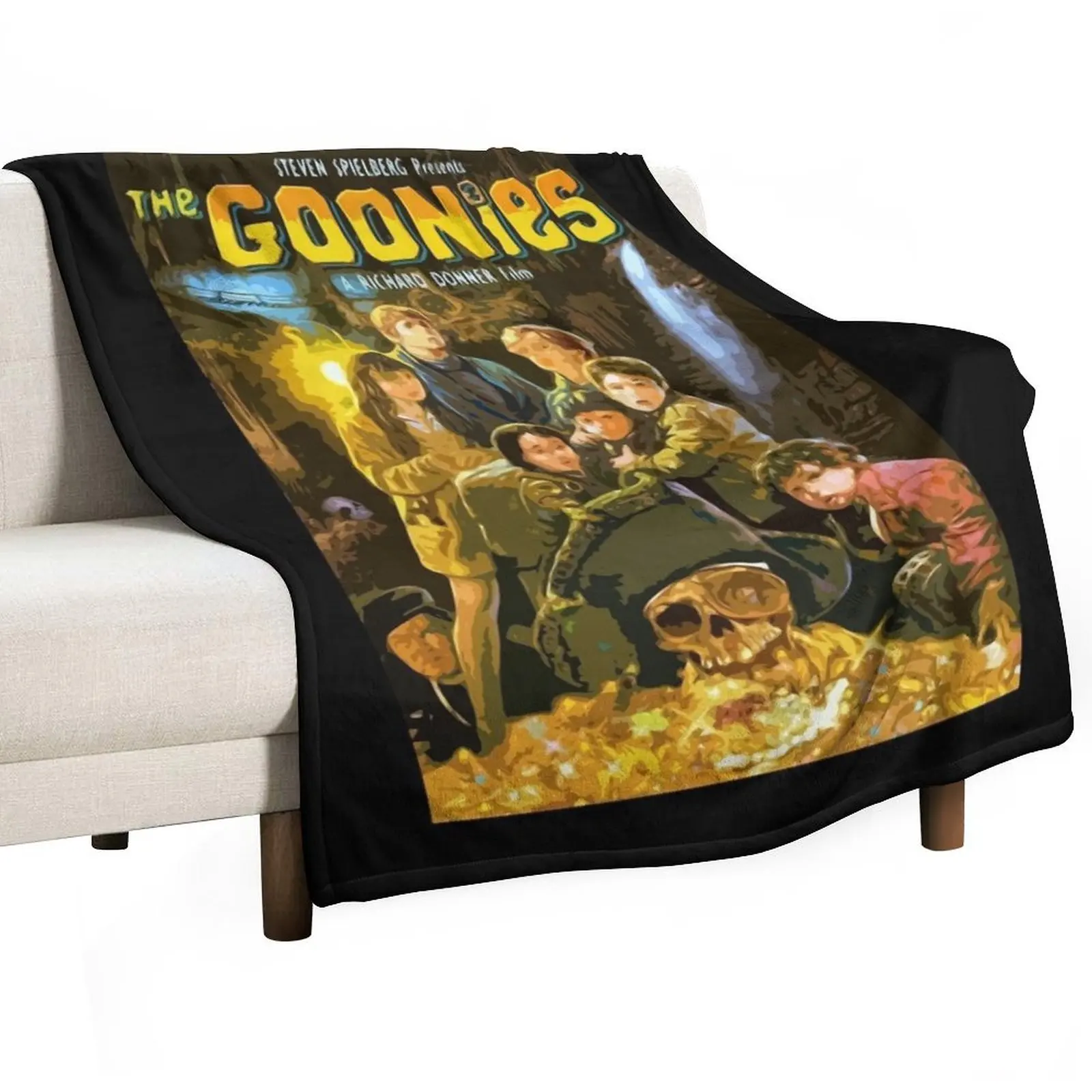 Goonies Throw Blanket For Sofa Thin Luxury St bed plaid Blankets