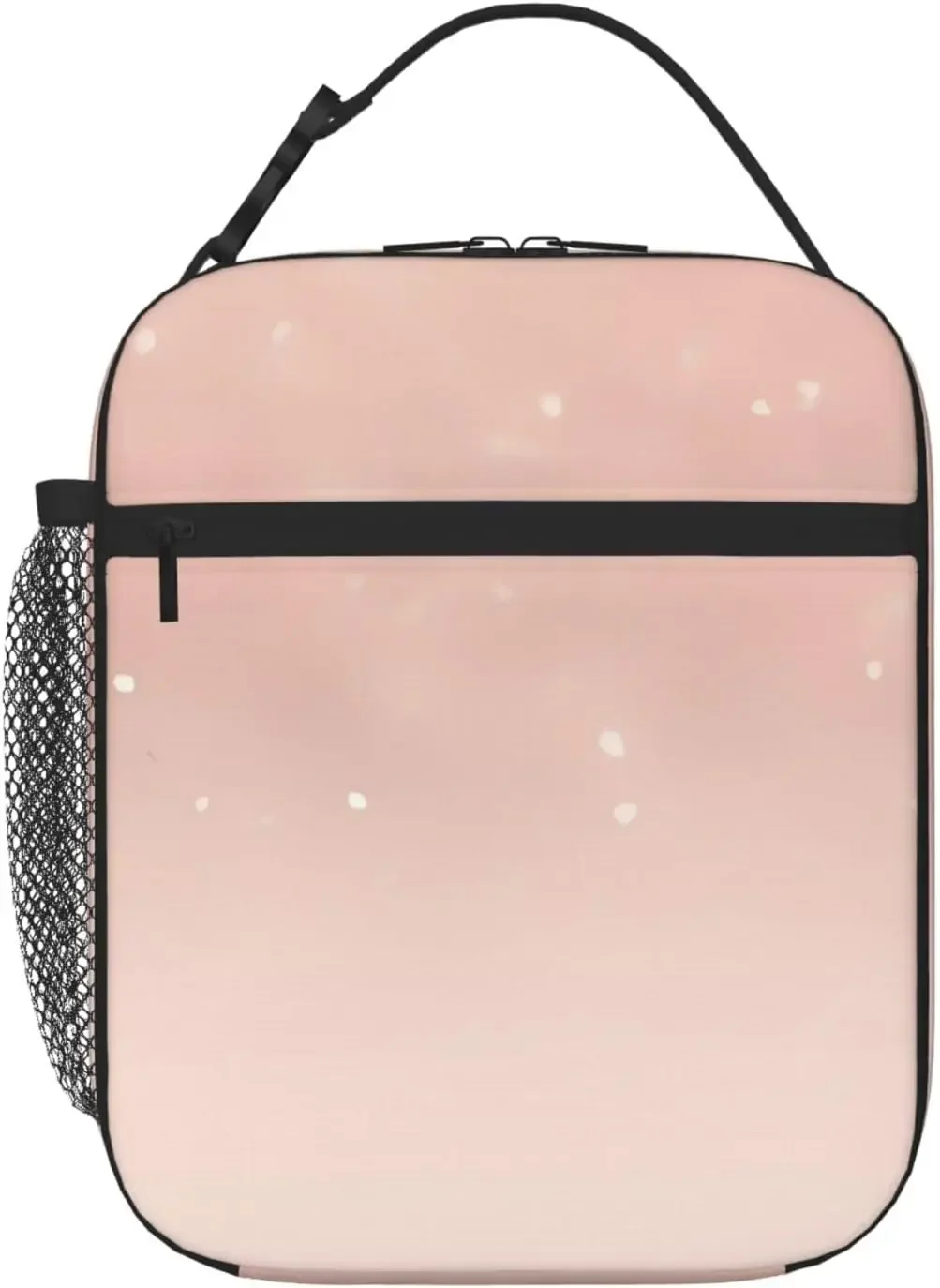 

Сумка для обеда с обоями из розового золота для женщин и мужчин, изолированный многоразовый ланч-бокс, сумки-холодильники для работы, офиса, пикника, кемпинга, путешествий