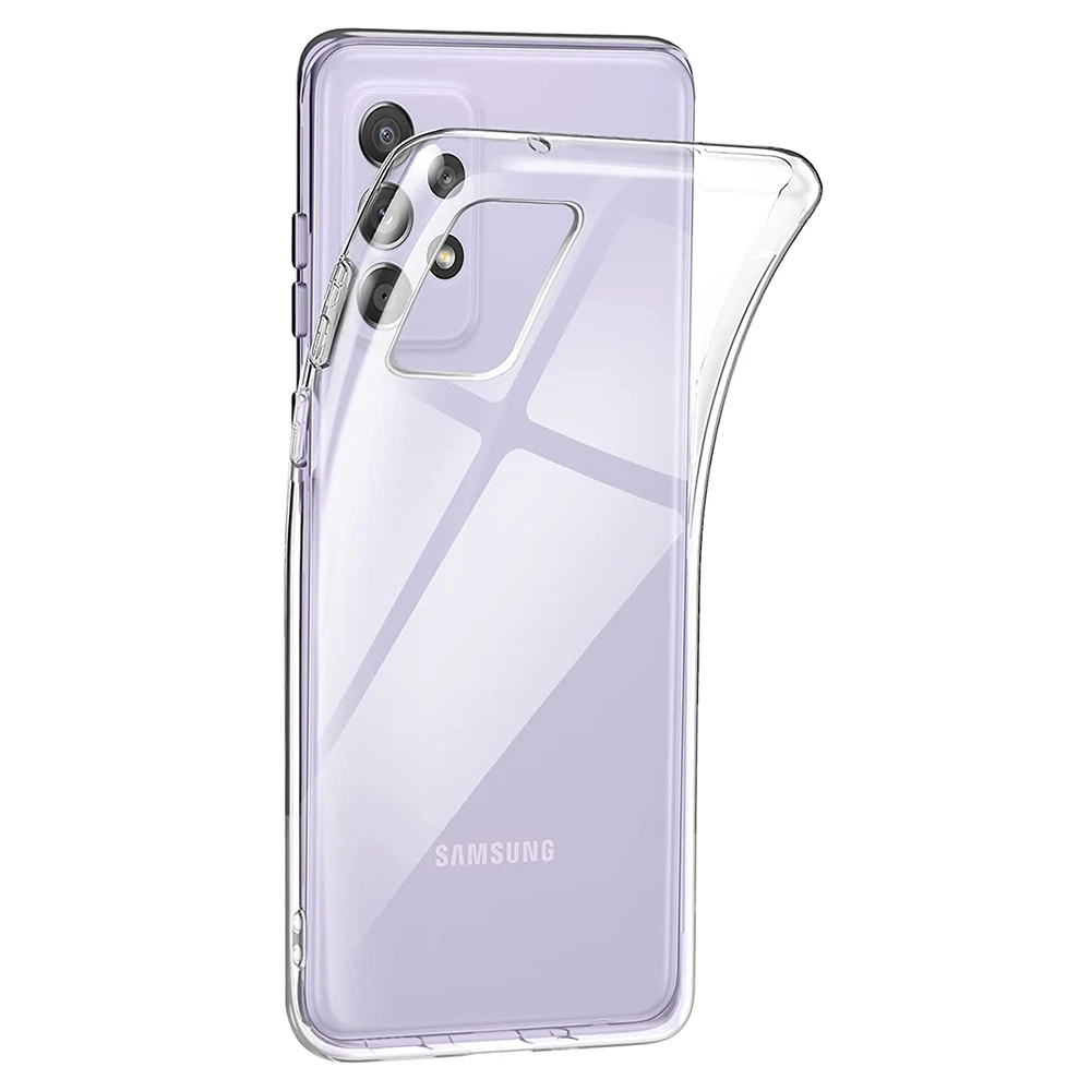 Ultradünne, klare Handyhülle für Samsung Galaxy A13 A23 A33 A53 A73 A12 A22 A32 A42 A52 A72 5G Silikon transparente Schutzhüllen – Detail 1