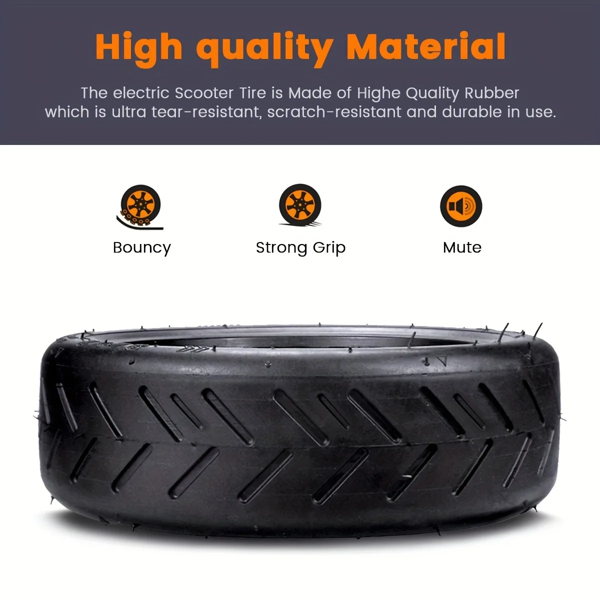 8.5" Outer Tire and Inner Tube for Xiaomi M365 Pro 2 Mi 1S Electric Scooter,Front Rear Wheel Replacement Inflatable Rubber Tires
