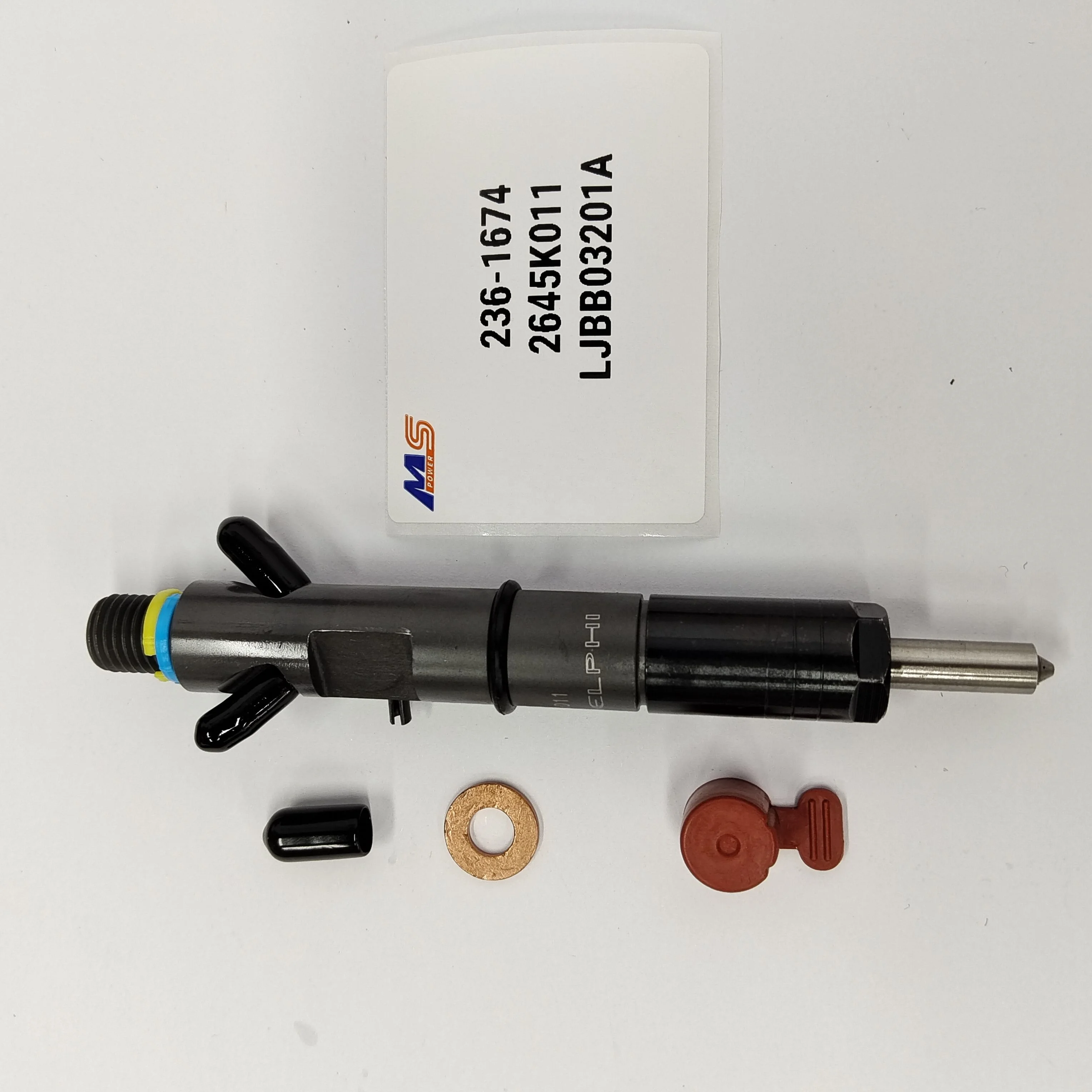 Fuel Injector 236-1674 2645K011 LJBB03201A For Caterpillar Backhoe Loader 414E 416D 416E 416F Engine 3054C 3054