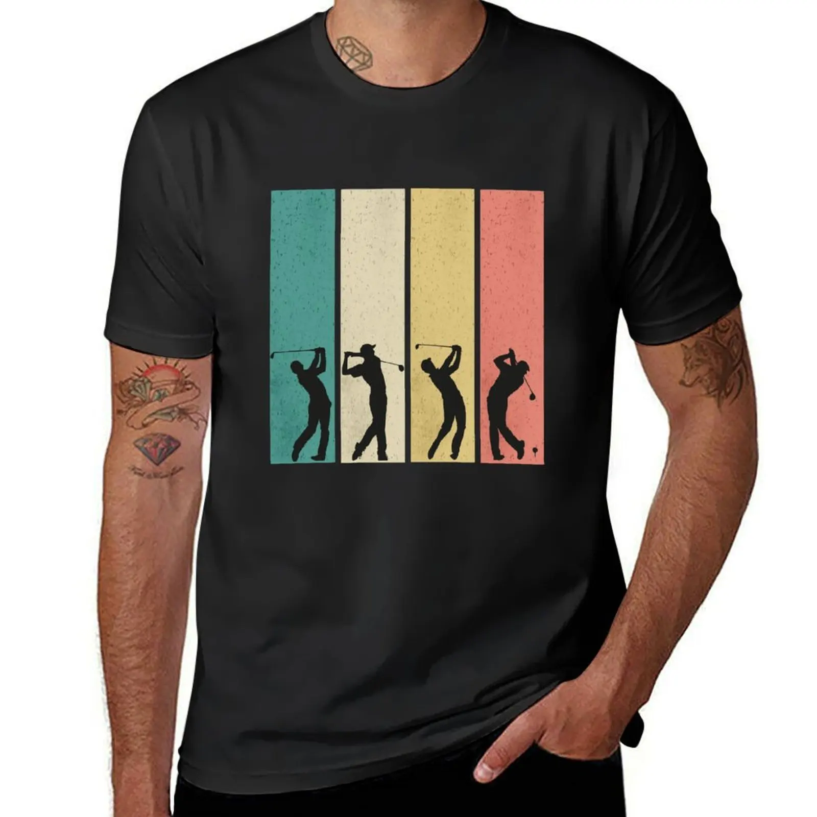 

Men's Funny Player Golf Lover For Men Funny Father's Day T-Shirt funnys Short sleeve tee tees designer t shirt men