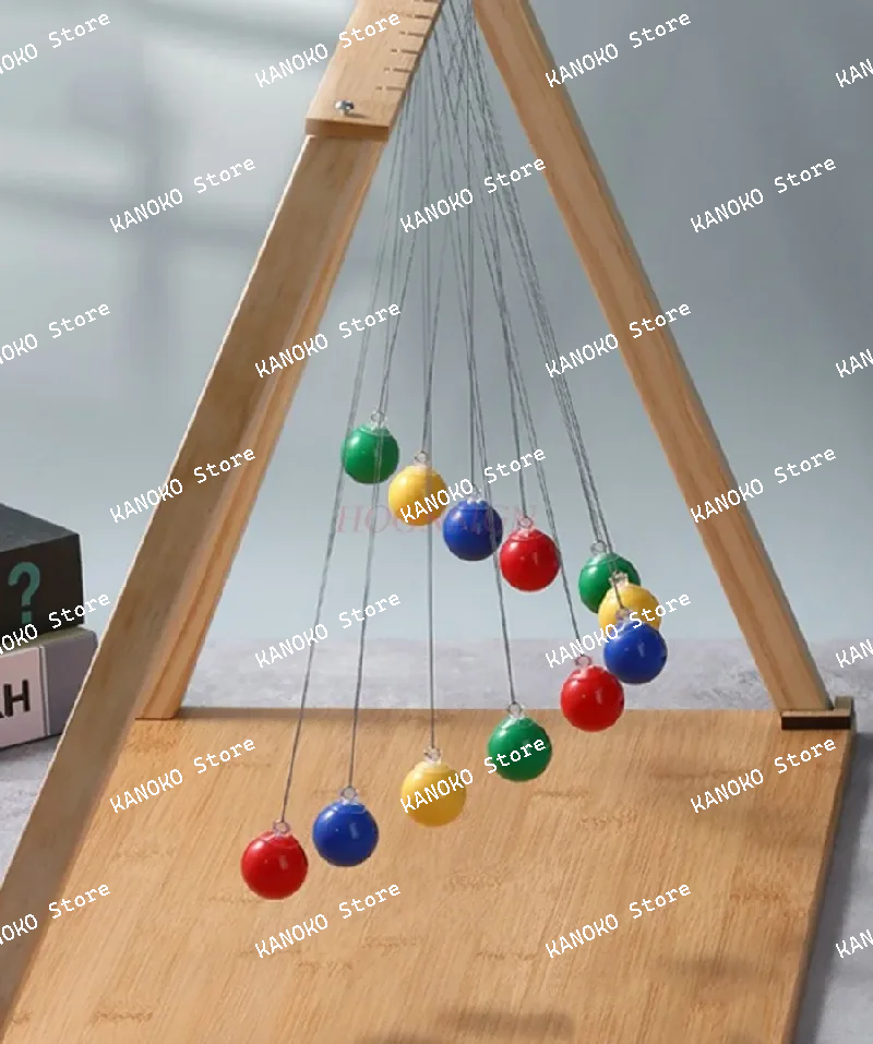 Serpentine Pendulum Single Pendulum Wave Experiment Teaching Tool 12 Balls Physics Science Children's Toy Gift