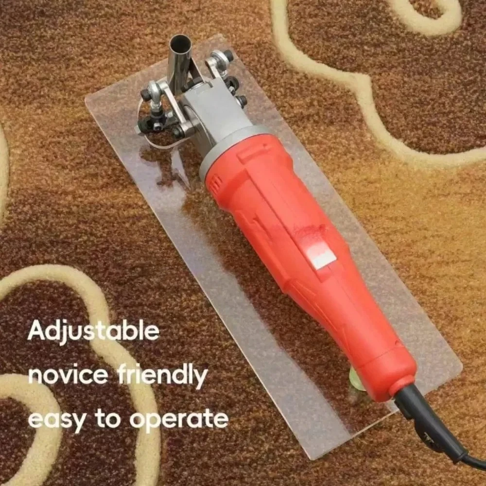 V Shaped Carpet Carver Electric Rug Tufting Scissors Portable Rug Making Carving Machine 2