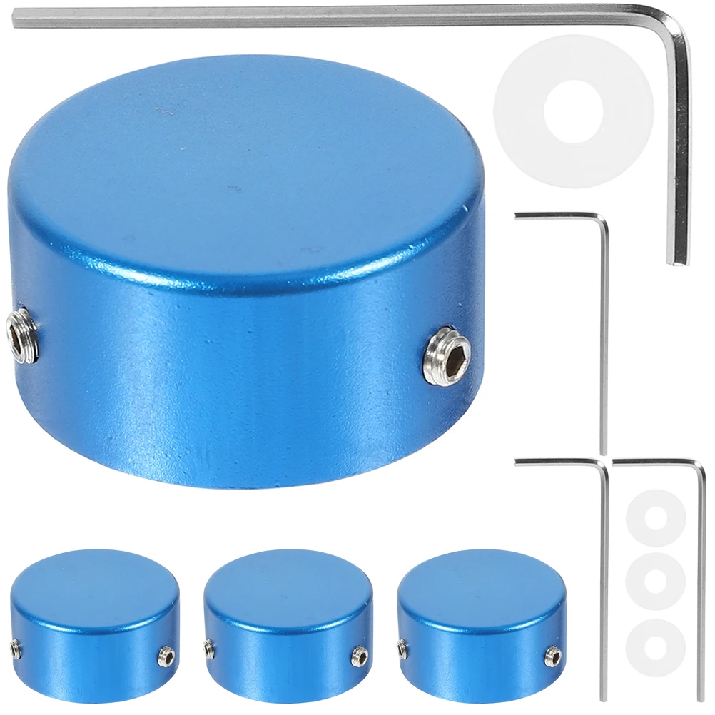 

Metal Button Toppers Footswitch Caps Metal Guitar Effect Pedal Protection Cap Effects Durable Reusable Guitar