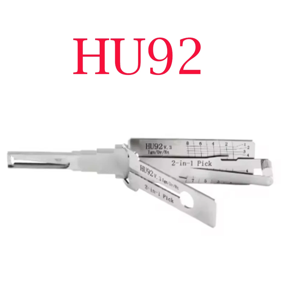 2 IN 1 HU66 HU100 HON66 HU101 HU162T-8HU100R HU92 HY22 TOY2 TOY48 lishi Pick Tool Door opening tool Stainless