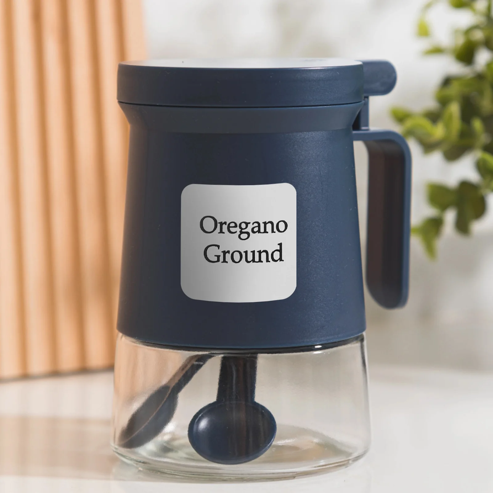 216Pcs Label Sticker Sheets Waterproof Oil Resistant Seasoning Labels for Spice Containers Kitchen Organization Classification