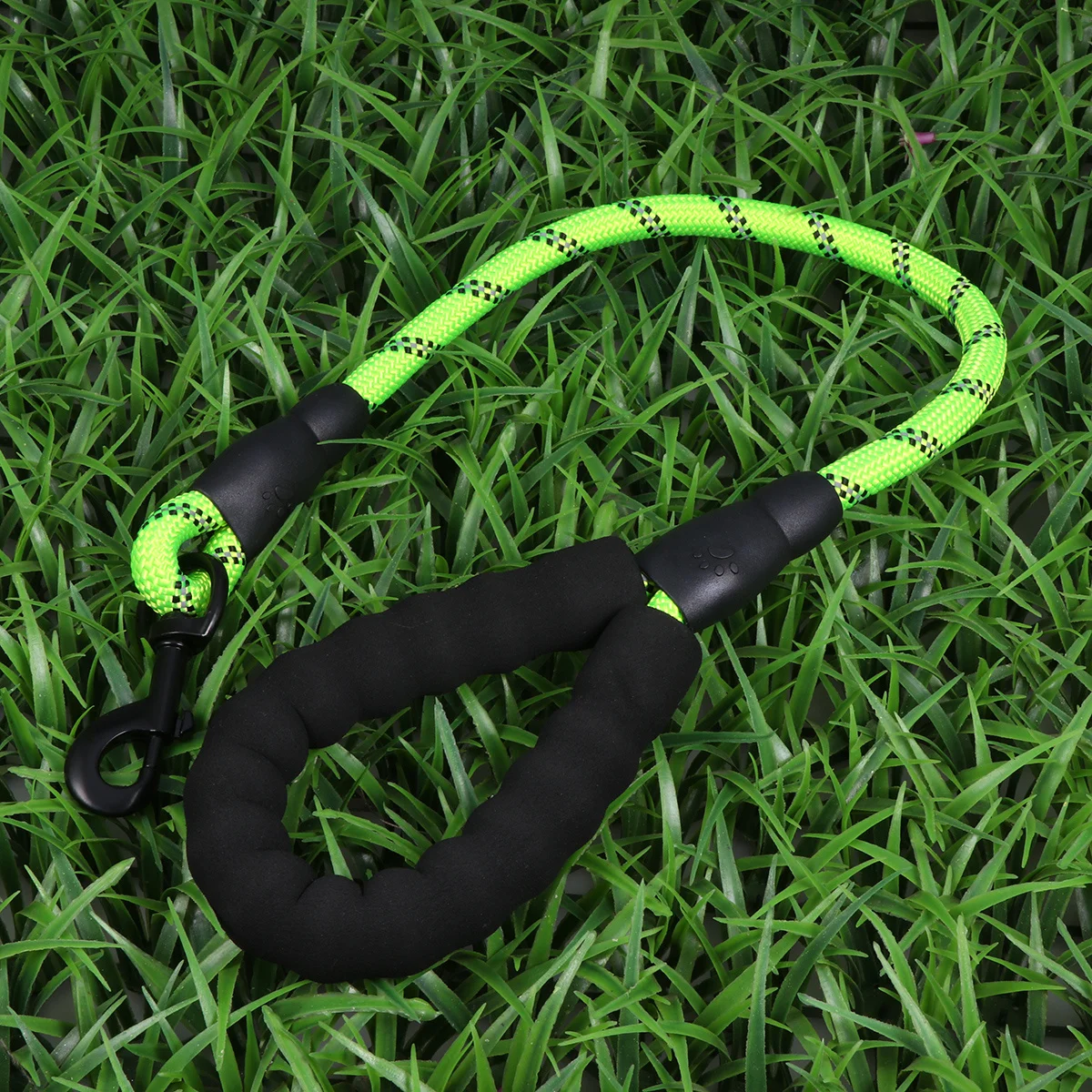 

60Cm Short Dog Reflective Nylon Pet Traction Rope For Daily Use Jogging Hiking Camping Outdoor Activities Dog Walking Leash Pet