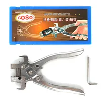Removedor de pasadores de llave plegable con tapa de fijación Goso, herramienta de cerrajero remoto KD XHORSE, herramienta de fijación de pines divididos
