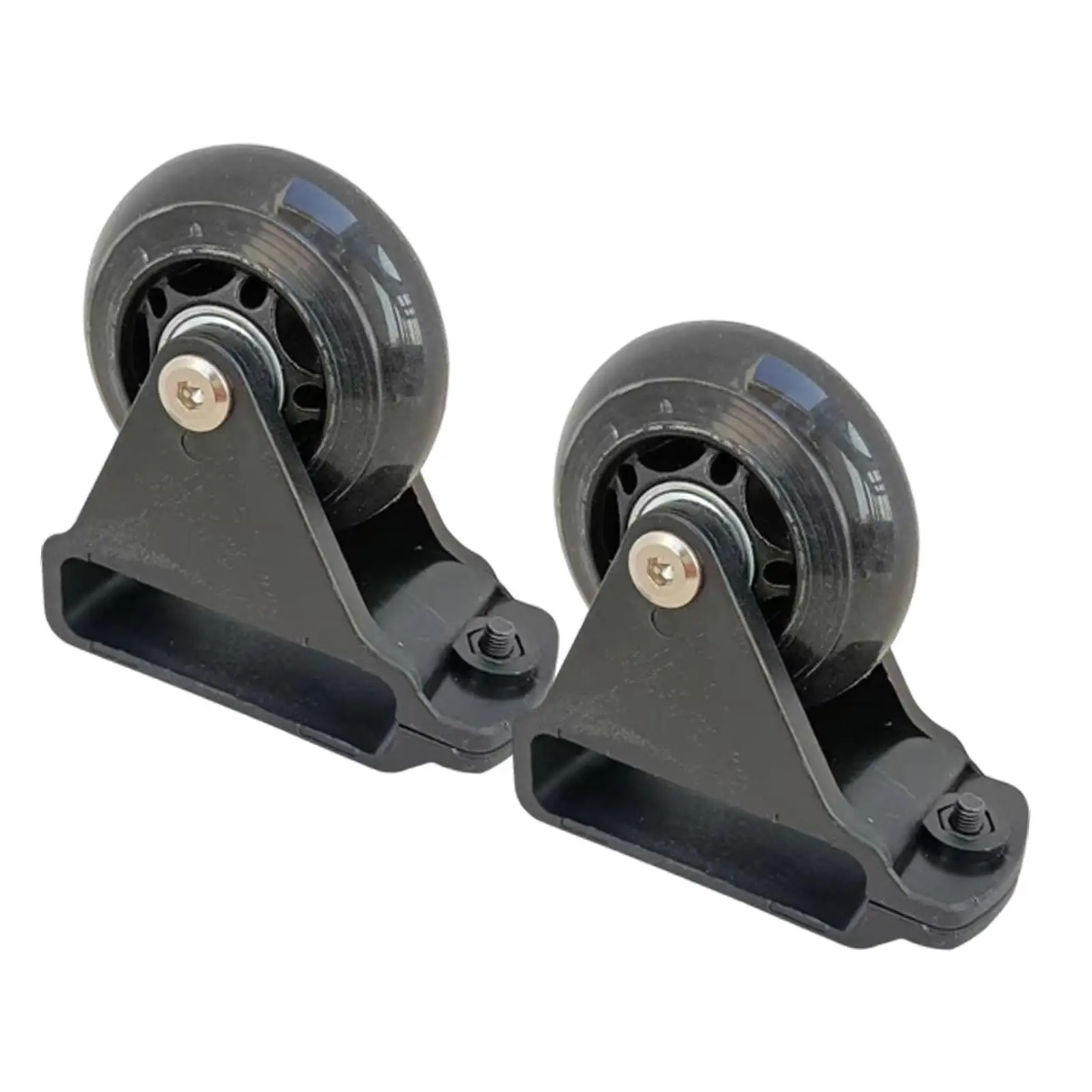 Folding Ladder Moving Wheels Plastic Stability Balance Bar Easy Install Accessories for Home Telescopic Ladder