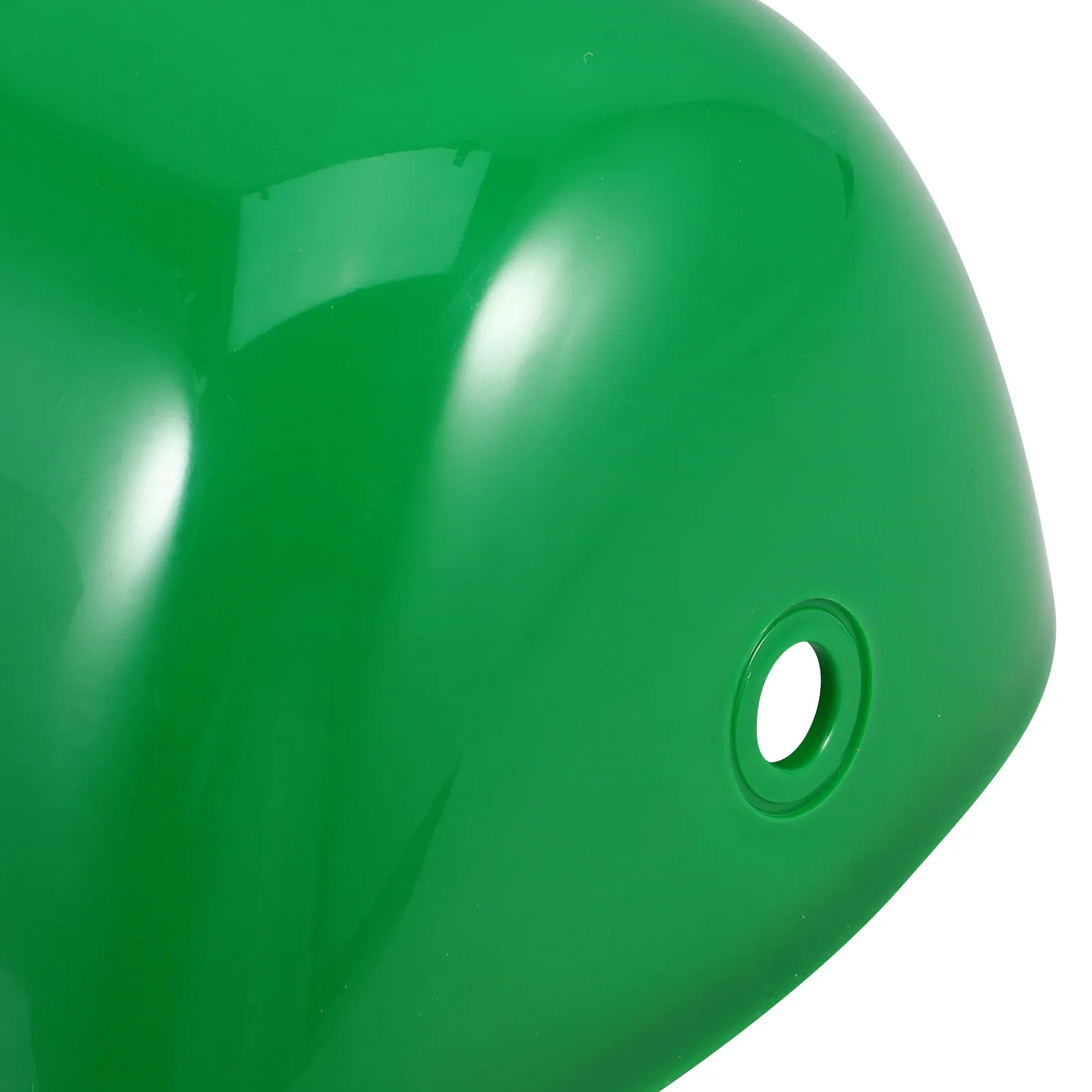 2Pcs Plastic Vintage-Inspired Bankers Lamp Shade Green Replacement Lampshade for Desk Table Bedside Piano Lamp Living Room Decor