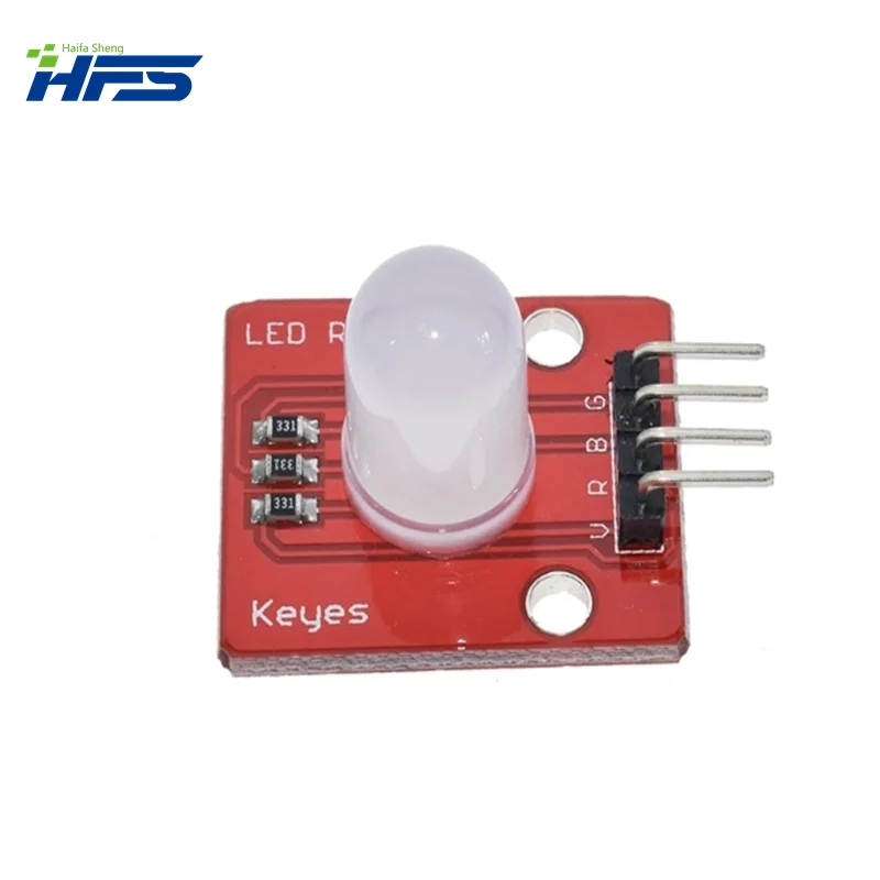 Blocos de Construção Eletrônicos para Arduino, Starter Kit, DIY, Full Color, RGB, LED, 140C5, 10mm