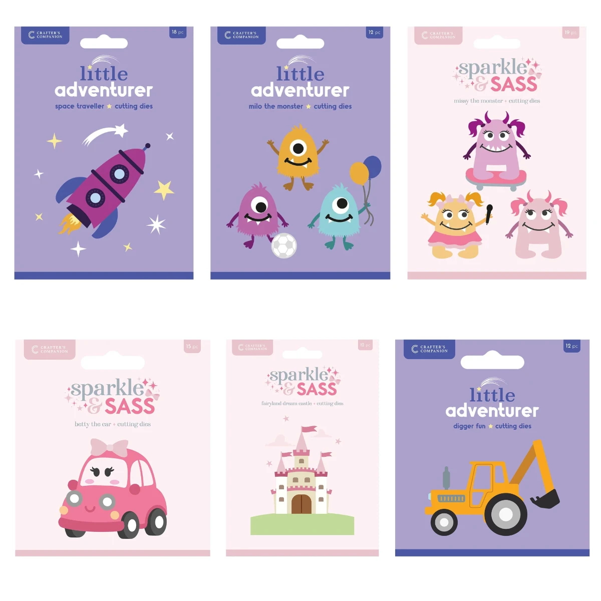 

Fairyland Dream Castle Monster Digger Fun Dies DIY Scrapbook Photo Album Embossing Paper 2025 New Card Craft Car Cutting Dies