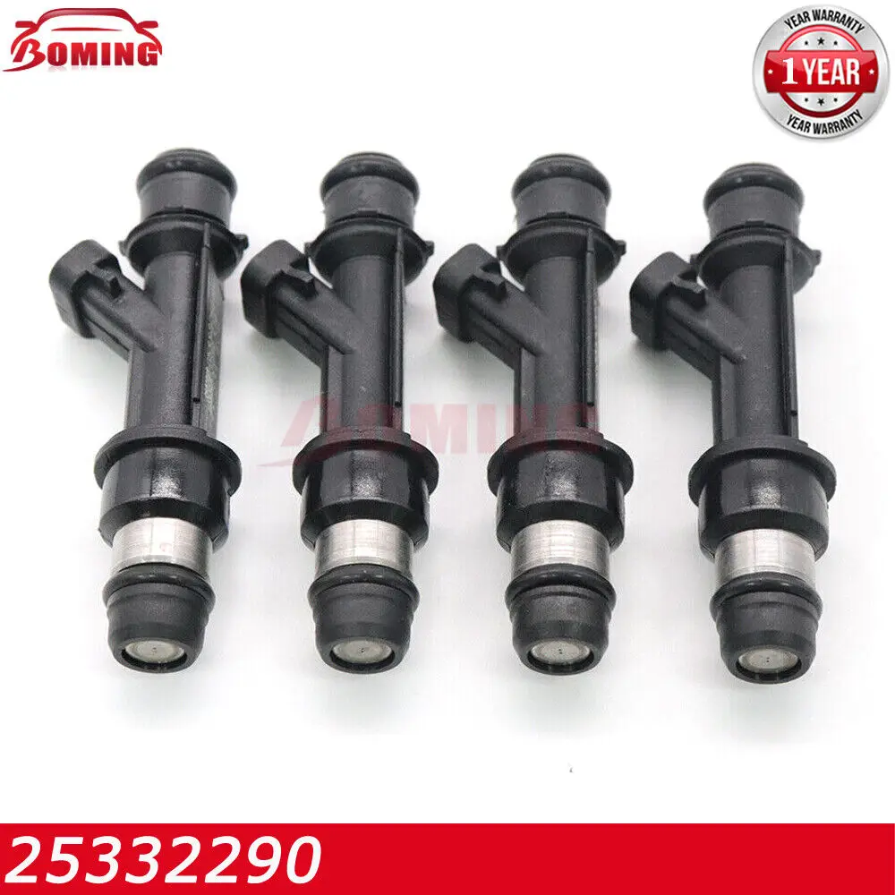 4Pcs/lot Car Fuel Injectors Nozzle 25332290 96334808 For Suzuki For Florenza Reno 2.0L 2004-2005