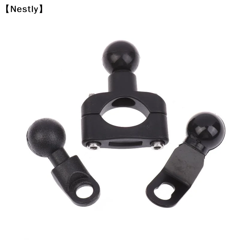 

1 Set 2.3cm Ball Clamp Bracket For Motorbike Phone Holder PJ10/PJ13/PJ18 Motorcycle Handlebar Mount Base Kit Accessories〔Nest〕