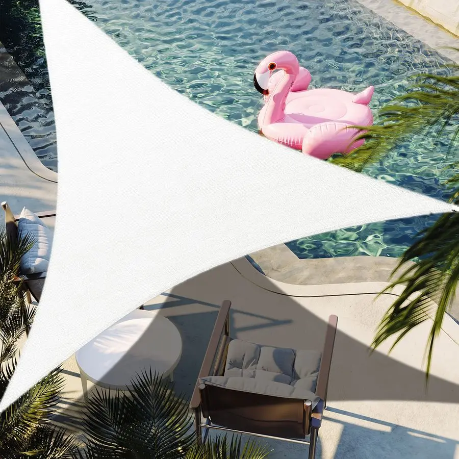 

Тент-парус от солнца белый, 32x32 фута, из прочной ткани, с защитой от УФ-излучения, на заказ