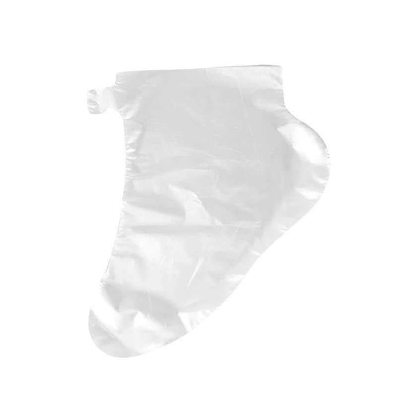 100 pièces jetable pied Film couverture allongé sac Anti-sec craquelage pied Film pied couverture imperméable chaussure couverture en plastique pied couverture