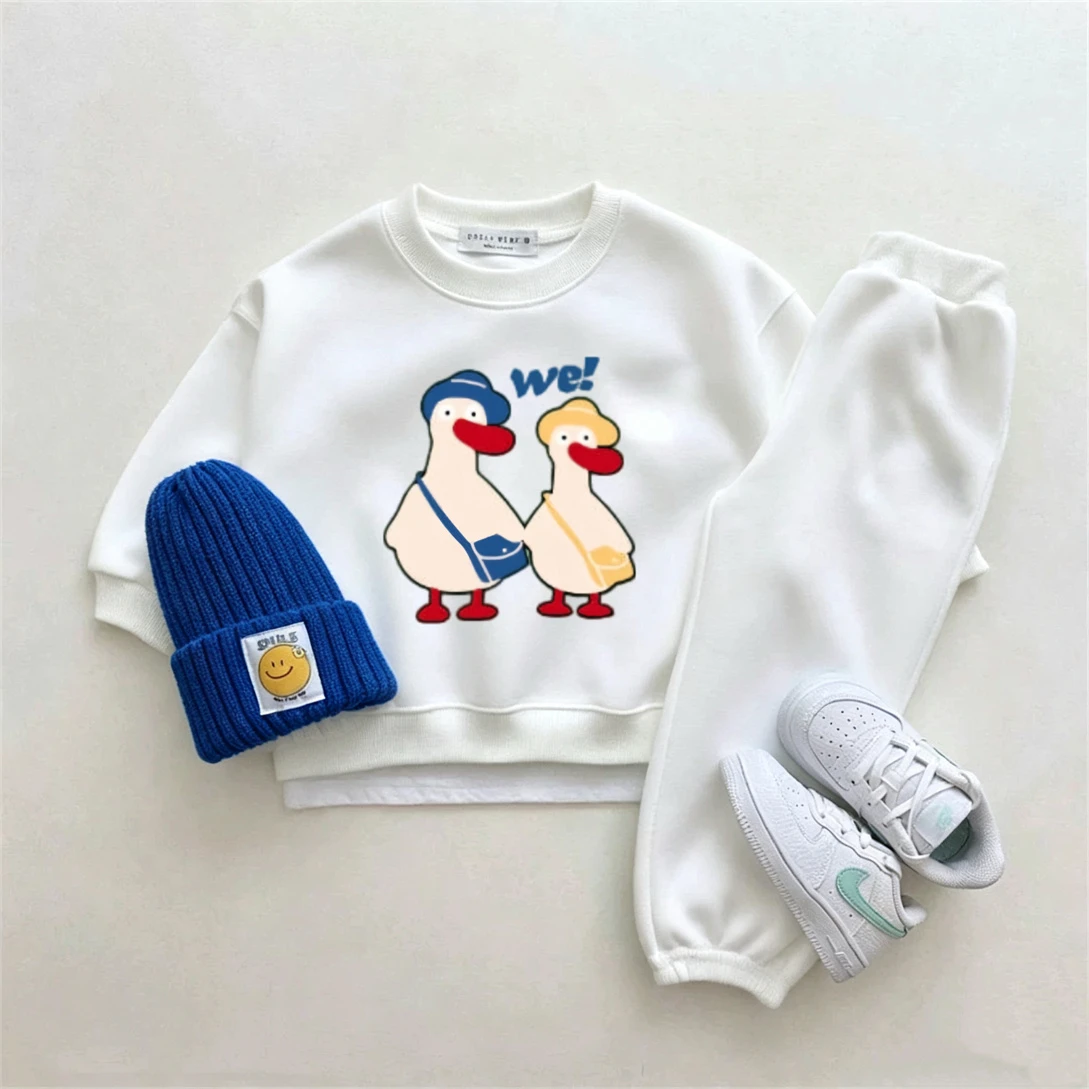 かわいいスウェット + パンツ 2 個ベビー男の子女の子白ト - Baby Clothing Patterns のレビューと価格