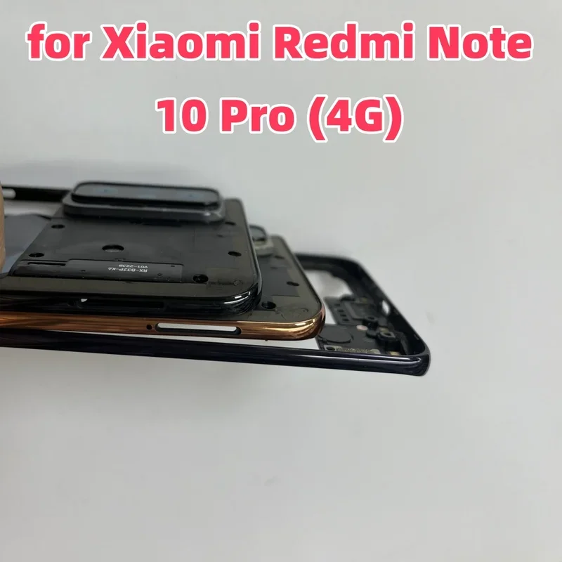 Middle Frame For Xiaomi Redmi Note 10 Pro  (4G) Mid Housing Bezel Chassis Replacement