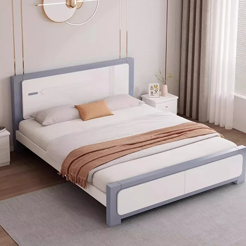 

Design Tatami Bed Double Bedroom Queen Luxury King Size Bed Castle Space Saving Beauty Simple Beliche Lounge Suite Furniture