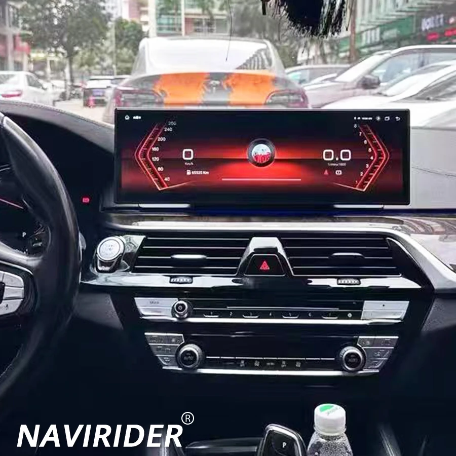 

14,9-дюймовый автомобильный радиоприемник для BMW 5 серии G30 G38 2018-2023, мультимедийный видеоплеер, GPS-навигация, Carplay, Android-экран, головка