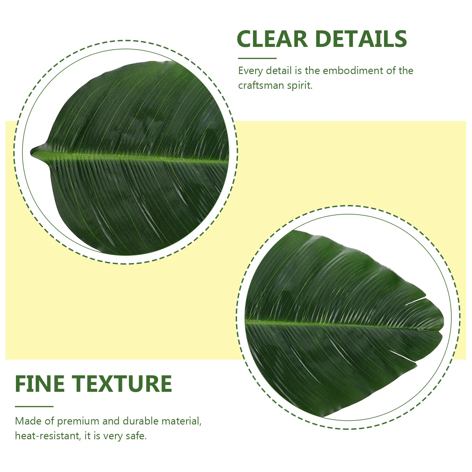 

5Pcs Leaf Table Mats Heat Insulation Non-Slip Coasters for Home Coffee Cup Holder Decoration Leaf Coasters Home Cup Mats