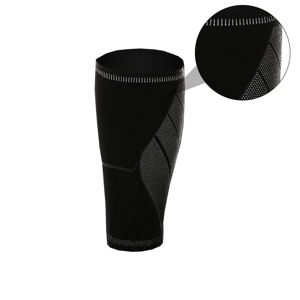 2 قطعة حراس الساق المضغوطة دعامة الركبة دعم حماية للصدمات عدم الانزلاق تنفس منصات رقيقة الإصابات الرياضية