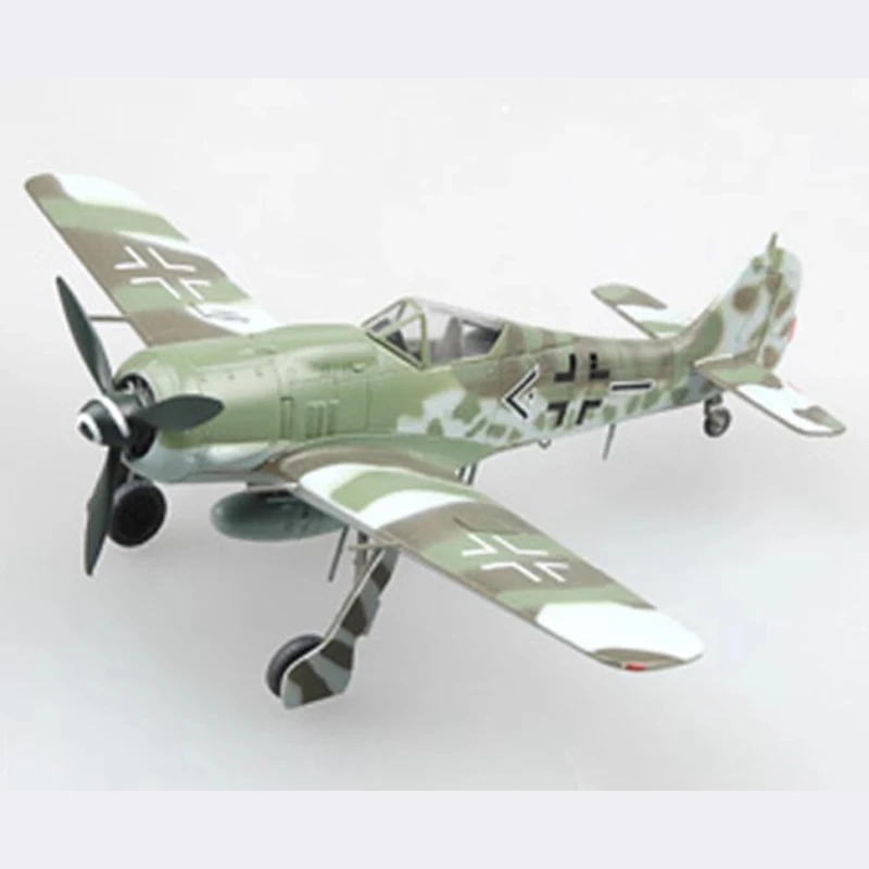 Diecast w skali 1:72 36362 FW-190A-8 myśliwiec 1945 gotowy Model symulacyjny statyczna dekoracja pamiątkowe prezenty dla dorosłych