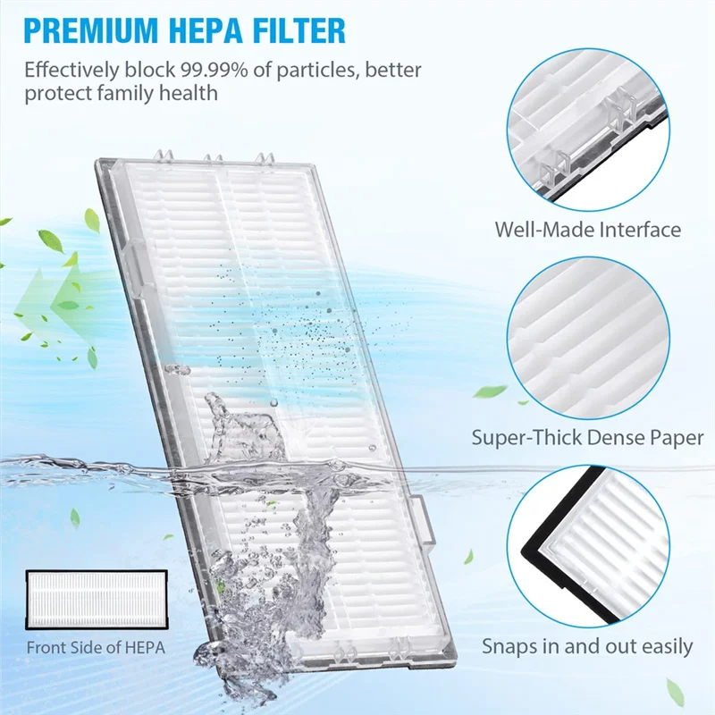 

Комплект аксессуаров из 28 предметов для Xiaomi Roborock S7 Maxv/Plus/Ultra/S7 Pro Ultra/G10S/G10S Pro, детали робота-пылесоса