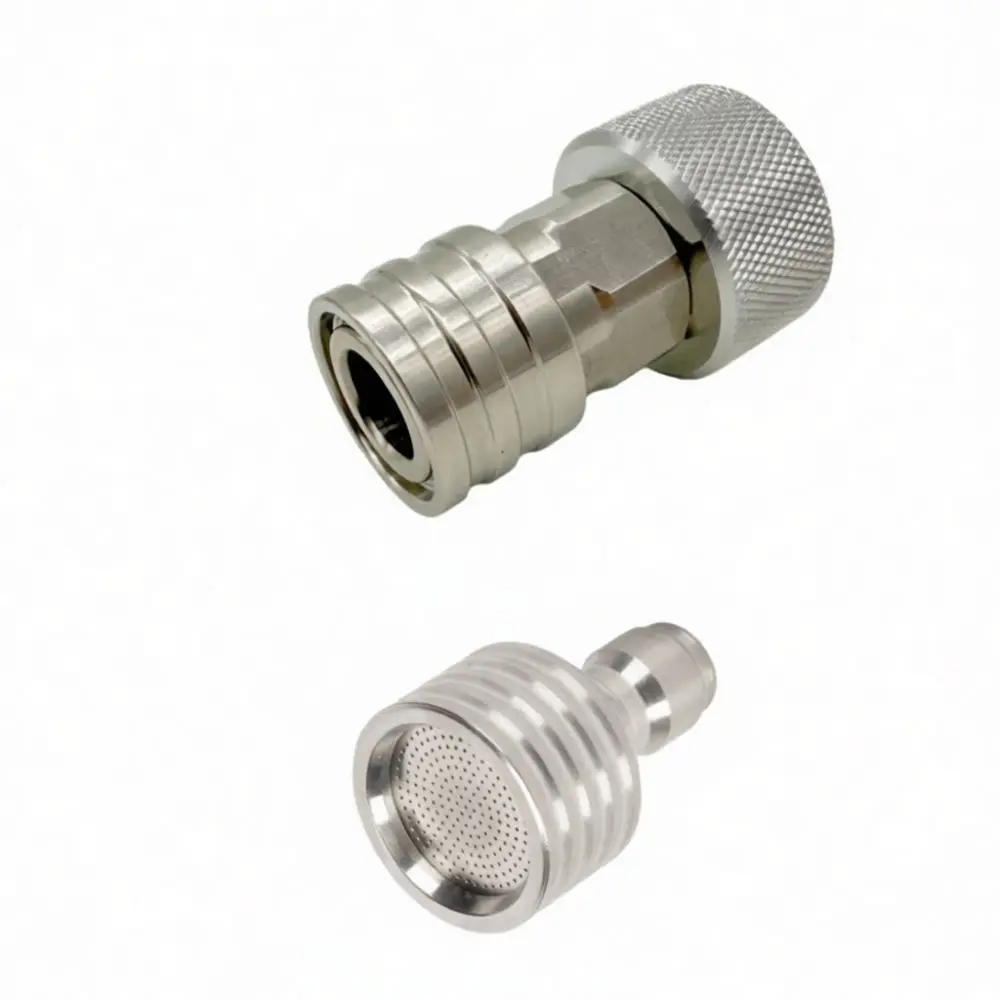 Premium Garden Hose Adapter 3 4 GHT Female To 1 4 Quick Connector For Watering Irrigation Sprayer Hand Tighten Joint