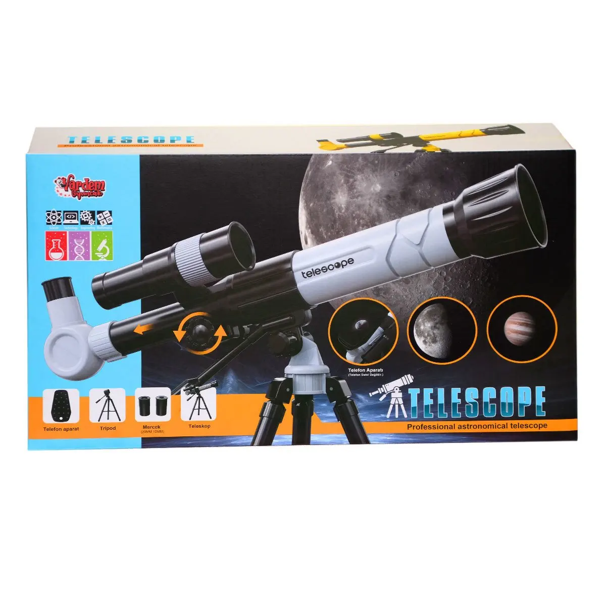 KM-1001-2 professional phone connected telescope-Vardem