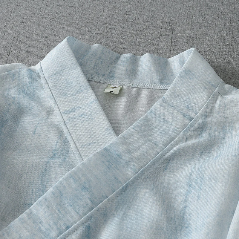 Blus Kimono Panjang Bahan Katu - Summer Clothing Linen ulasan dan harga