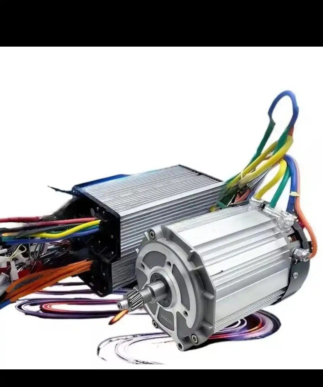 2500W 60V 72V Permanent Magnet Synchronous Motor Controller PMSM Brushless Motor Kit for Electric Tricycle Four Wheeler
