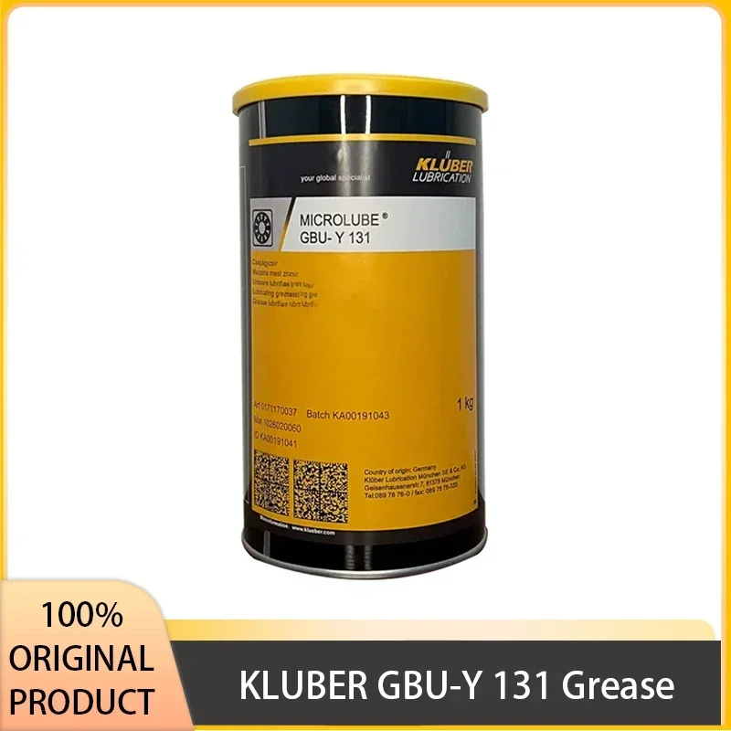 

KLUBER GBU-Y131 Spindle Bearings GBU Y 131 for Rolling and Plain Bearings Subject To Humidity and Water Germany Original Product