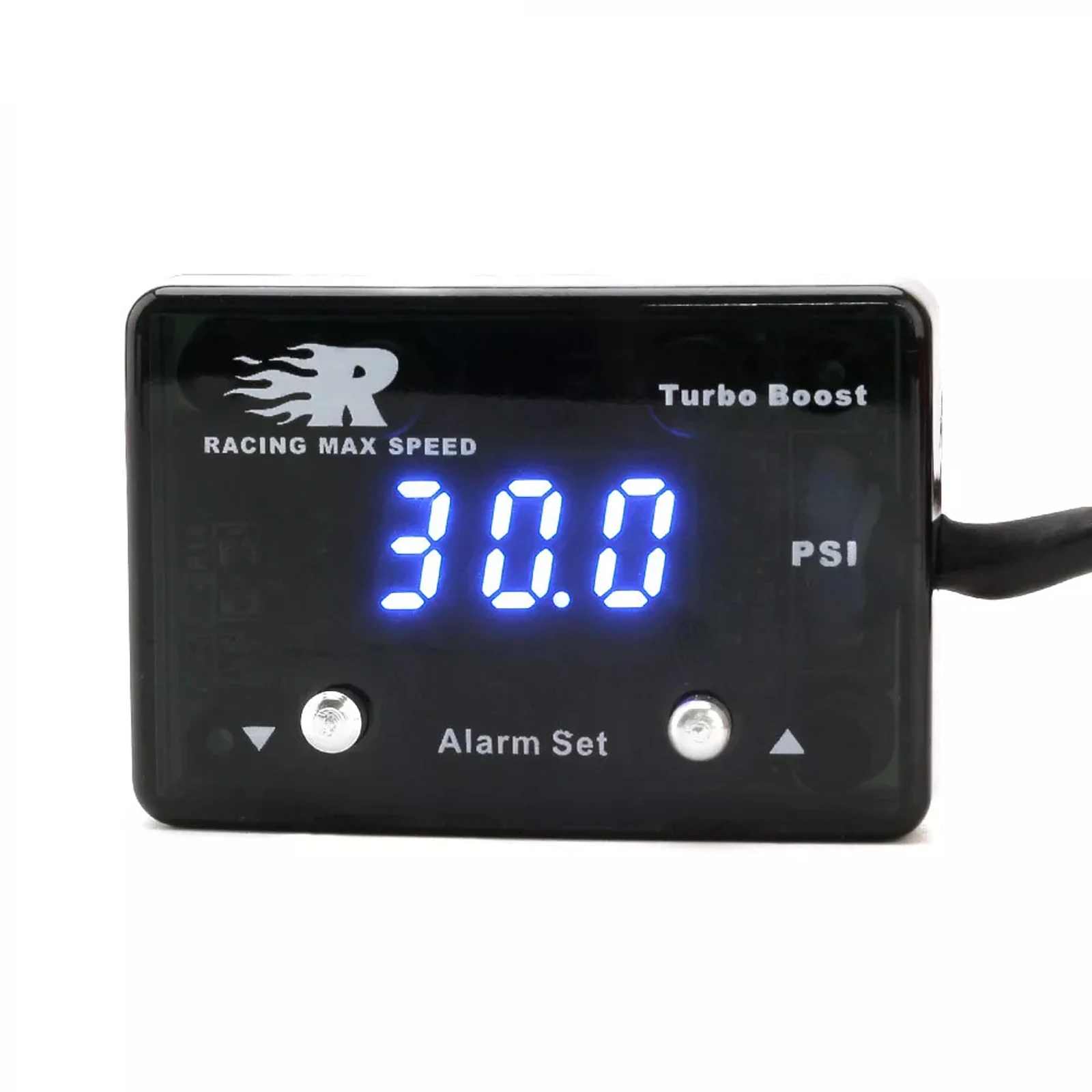 Car Boost Gauge 14 - 40 PSI 12V Digital Turbo Boost Gauge Auto Turbo Boost Meter for Skyline WRX Evo MPS GTR STI XR6 YC101293-BL