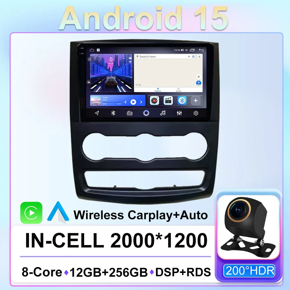 

Android 15 For Mercedes-Benz Sprinter W906 VW Crafter 2006-2018 Car Radio BT Touch Screen Navigation Wireless DVD Android Auto