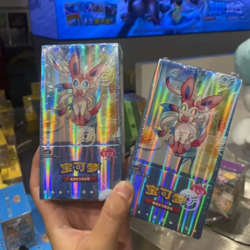Gem Pack VOL1 VOL2  VOL3 Pokemon Cards Original PTCG Trading Simplified Chinese Collectible Cards Toy Anime Collection Gift Box