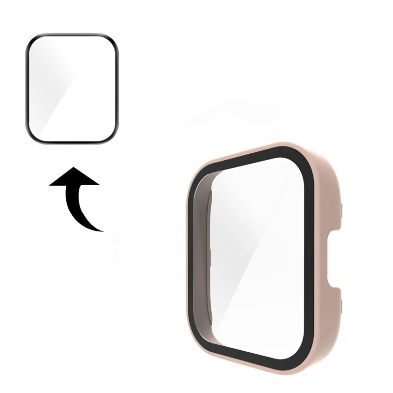 إطار حماية كامل التغطية ، شاومي مي ووتش 3 لايت ، ساعة ريدمي 3 ، غطاء حافظة واقي ، خفف لساعة ريدمي