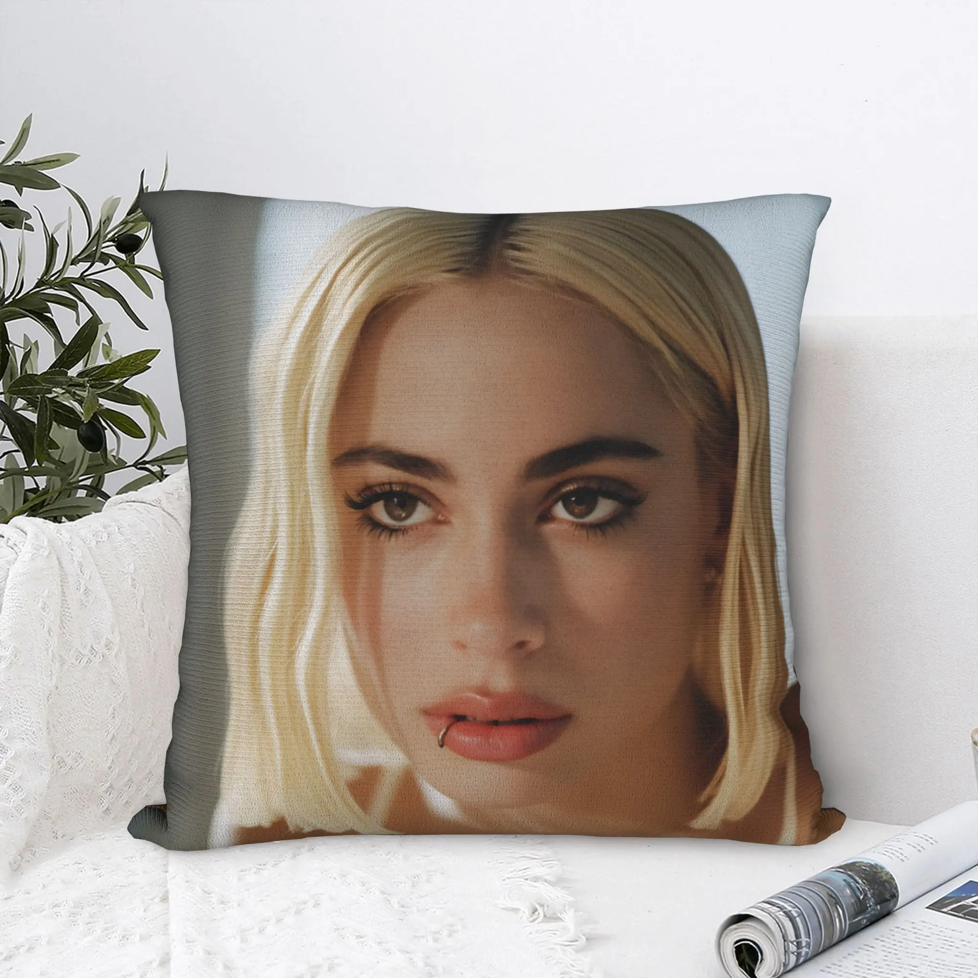 

Martina Stoessel TINI Pillow Case Design Pillow Cover For Sofa Couch Bed Living Room Vintage Cushion Cover