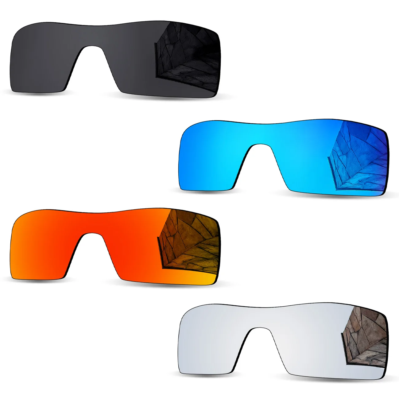 

Suitable for Oakley Oil Rig Sunglasses Replacement Lenses Compatible With Oakley Frame