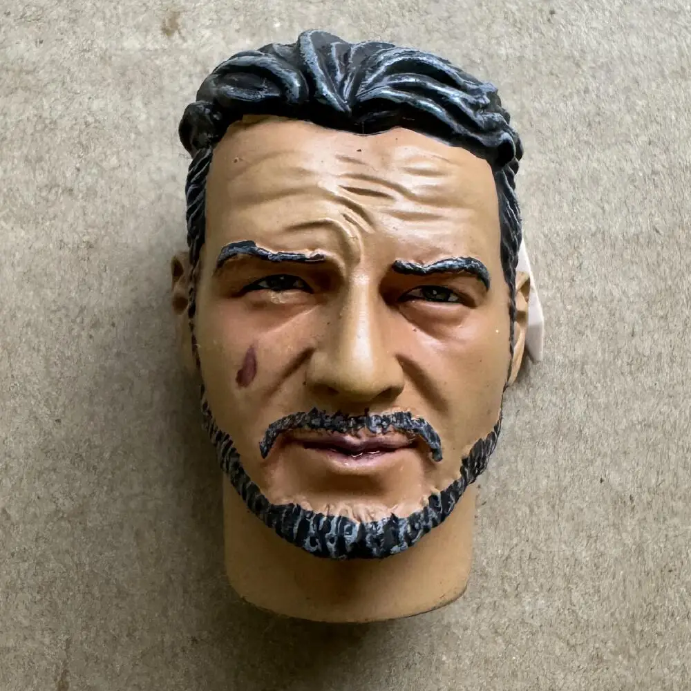 1/6 ทหารตุ๊กตาหัวตัวอักษรที่แตกต่างกัน Solid ชายสําหรับ 30 ซม.ทหารของเล่น DIY